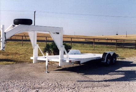 Heavy equipment trailers in Texas